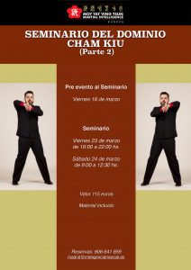 Seminario del Dominio Cham Kiu (2ªparte) de Ving Tsun Kung Fu